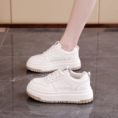 Damen Sneaker Bequem Dicke Sohle Sportlich