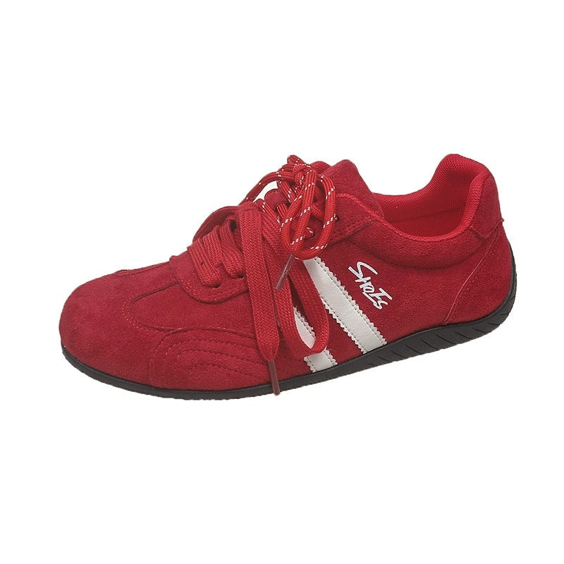 Damenschuhe Sneaker Sportlich Atmungsaktiv Gummisohle