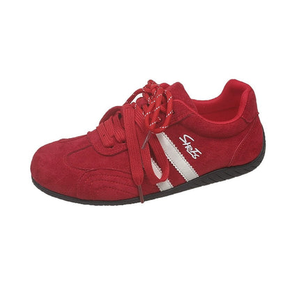 Damenschuhe Sneaker Sportlich Atmungsaktiv Gummisohle