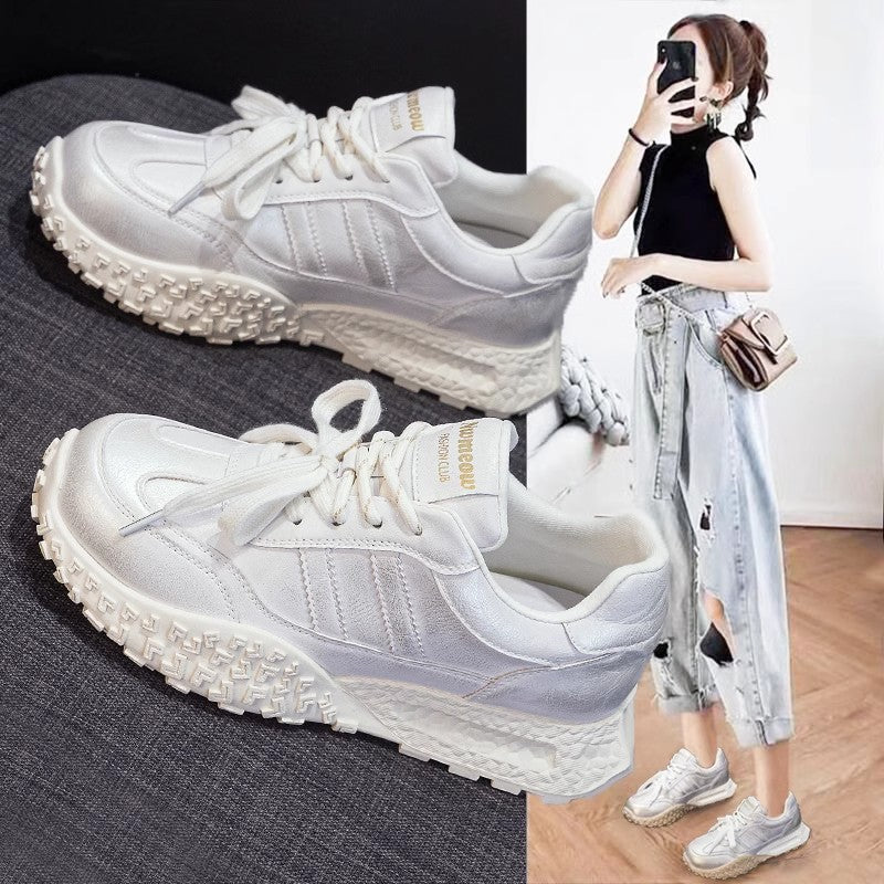 Damen Sneaker Lifestyle Schuhe Sportlich Strukturiert
