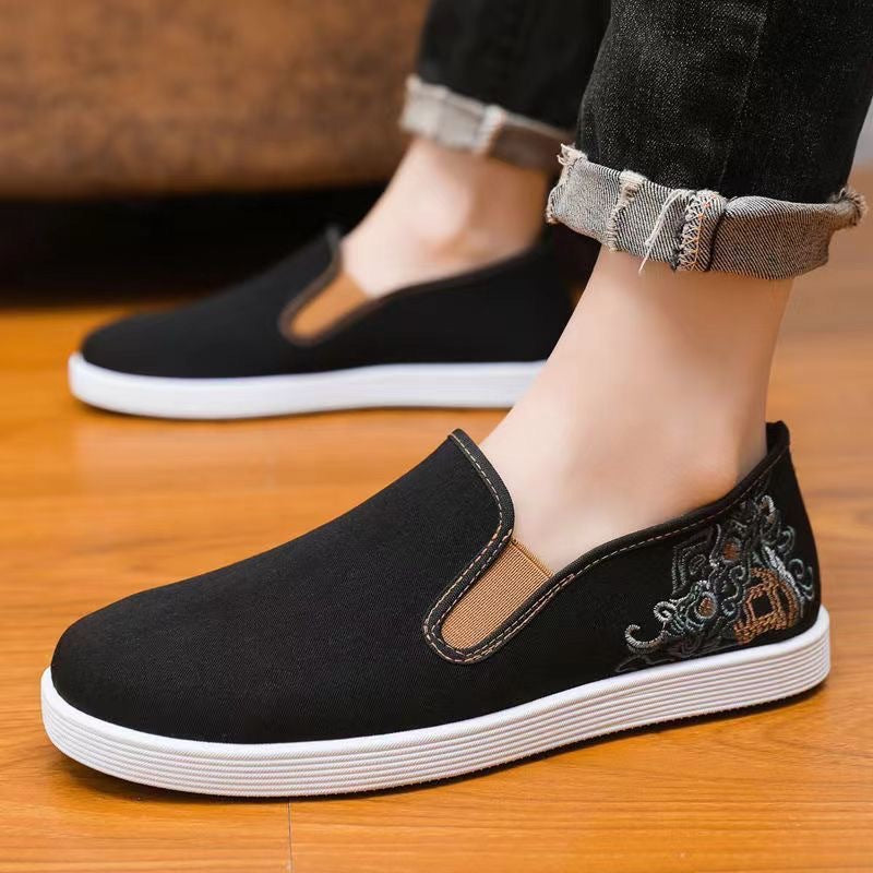 Damen Schuhe Elegant Bestickt Slip-On Schuhe Frauen
