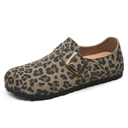 Damen Clogs Modisch mit Schnallenverschluss Rutschfest