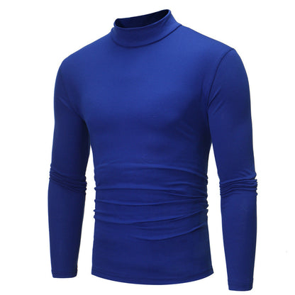 Weicher Herren Rollkragenpullover Jersey Modern