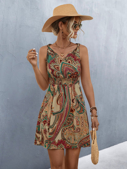 Boho Sommerkleid für Damen Elegant Leicht