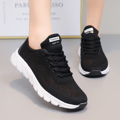 Damen Sneaker Atmungsaktiv Sportlich Laufschuhe