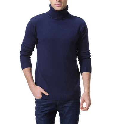 Herren Rollkragenpullover Eleganter Baumwolle Premium Qualität