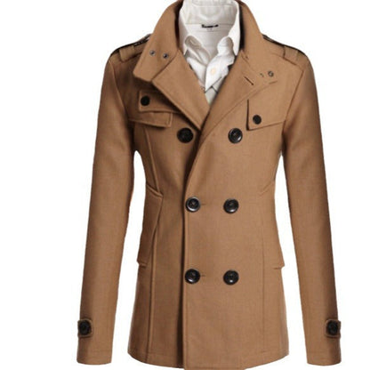 Herren Wolljacke Modern Stylish Winter