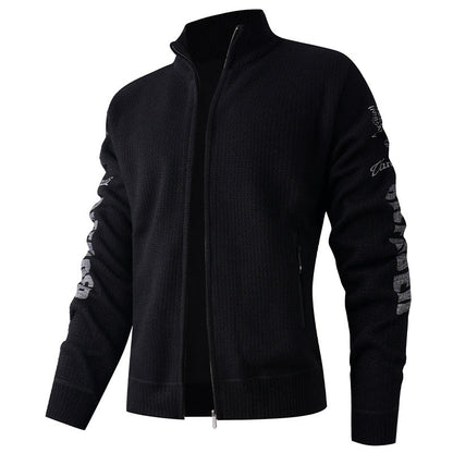 Herren Winterjacke Steppjacke Modern Mit Hochem Kragen