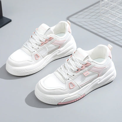 Damen Sneaker Sportlich Leicht Mesh atmungsaktiv