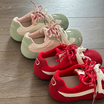 Damen Sneaker Sport Schuhe Atmungsaktiv Rutschfest - BerlinGlamour