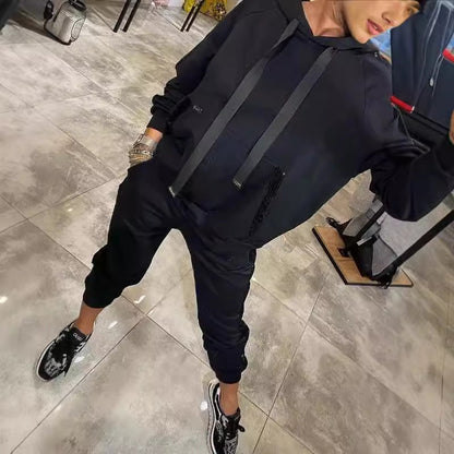 Damen Sportset Hoodie Jogginghose Trendy