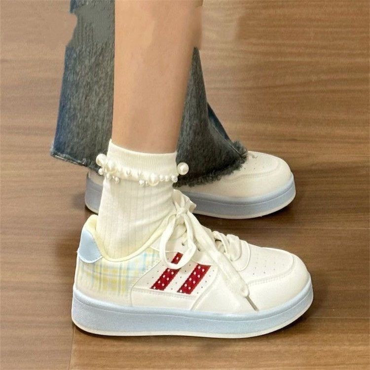 Damen Sneaker Bequem Modisch Verziert Heidi Style