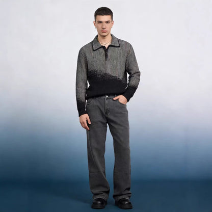 Herren Chino-Hose Hohe Taille Bequem Elegant