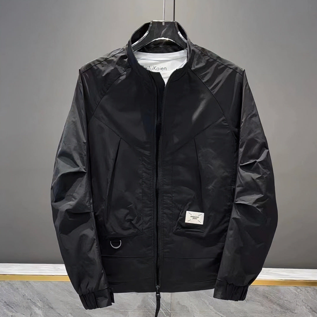 Winddichte Unisex Jacke Leicht Modern Schnitt