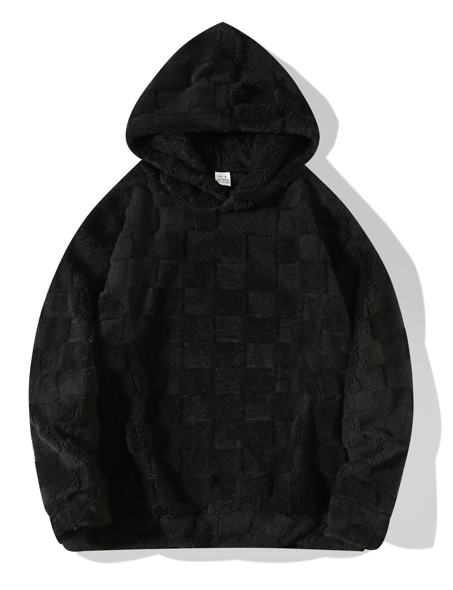 Herren Kapuzenpullover Weich Mikrofleece Strukturiert Modern
