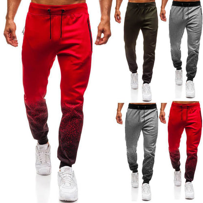 Herren Fitnesshose Atmungsaktiv Reißverschluss Seiten - BerlinGlamour