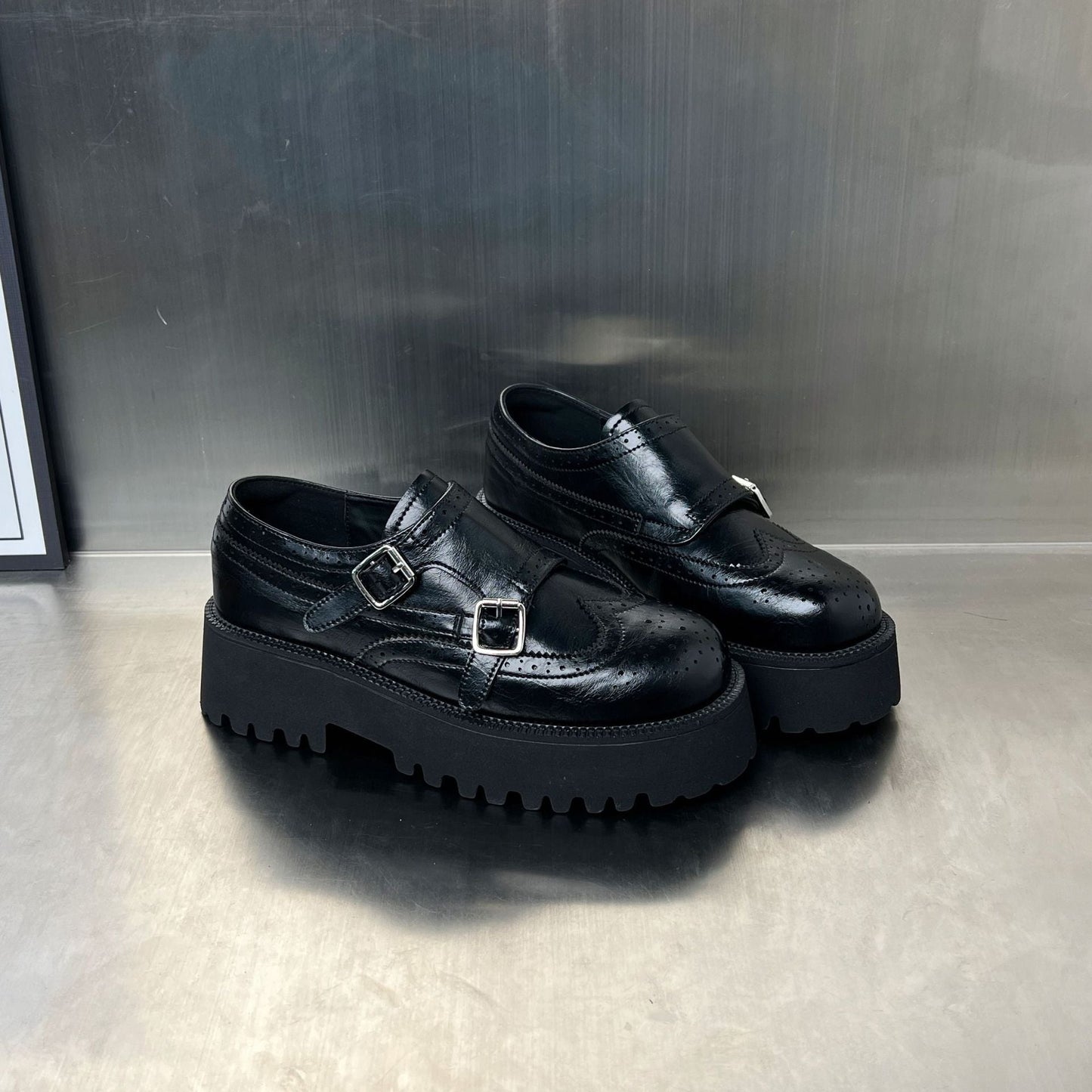 Damen Schnürschuhe Robust Brogue Modell