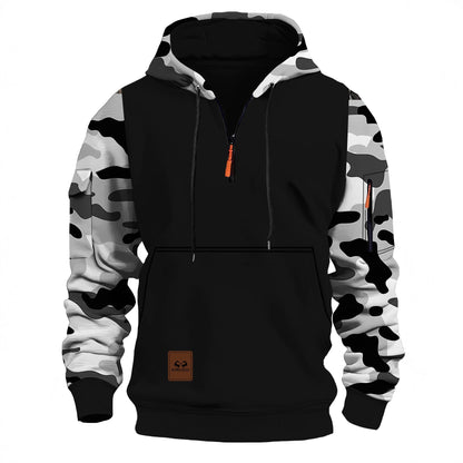 Herren Kapuzenpullover Modern mit Taschen und Hoodie Style