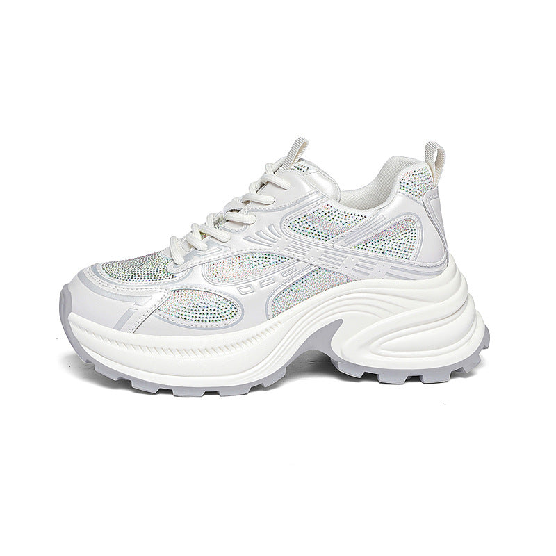 Damen Sneaker Sportlich Modern Trendy