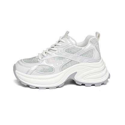 Damen Sneaker Sportlich Modern Trendy