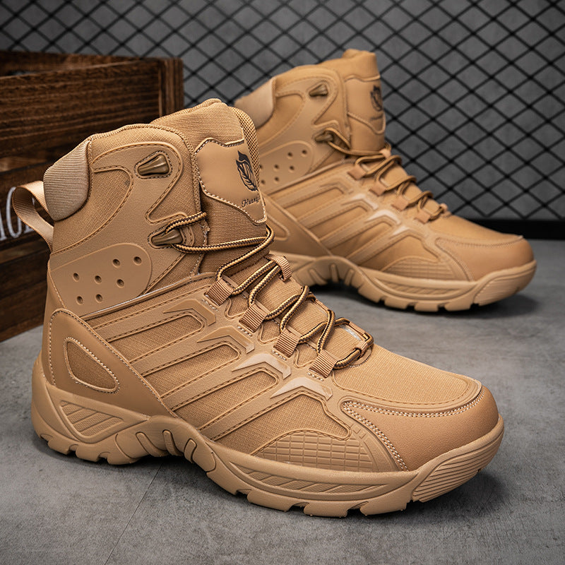 Herren Stiefel Hochgeschnürt Wasserdicht atmungsaktiv