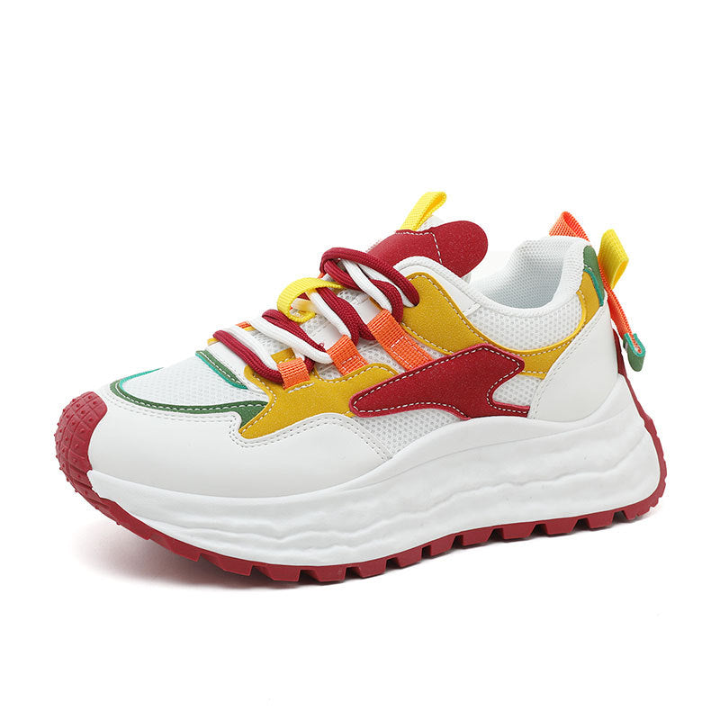 Damen Sneaker High-Top Sportlich atmungsaktiv mit rutschfester Sohle - BerlinGlamour
