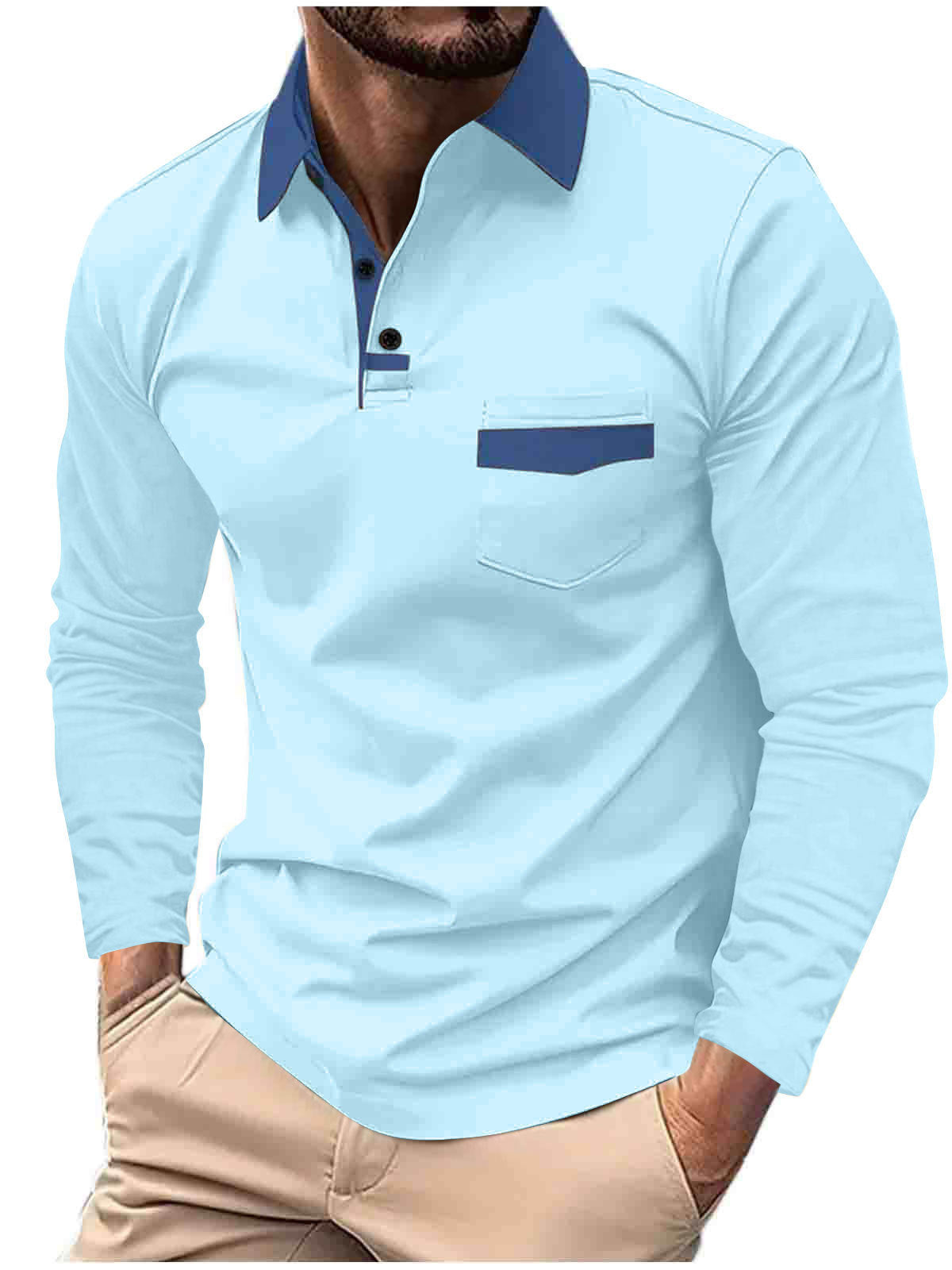 Herren Polohemd Elegant Slim Fit Berlin