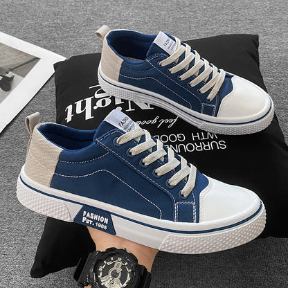 Damen Sneaker Bequem Canvas Schuhe Hochwertig
