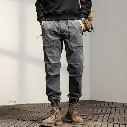 Herren Cargo-Hose Multifunktional mit verstellbarem Bund Outdoor
