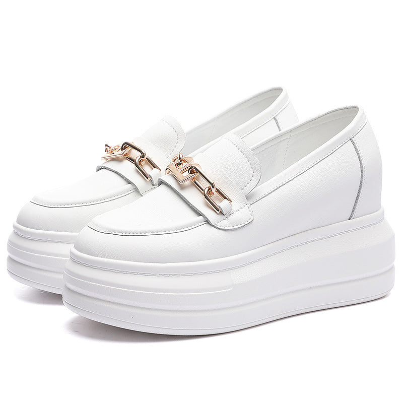 Damen Plateau Schuhe Elegant Schnalle Stiletto Höhe