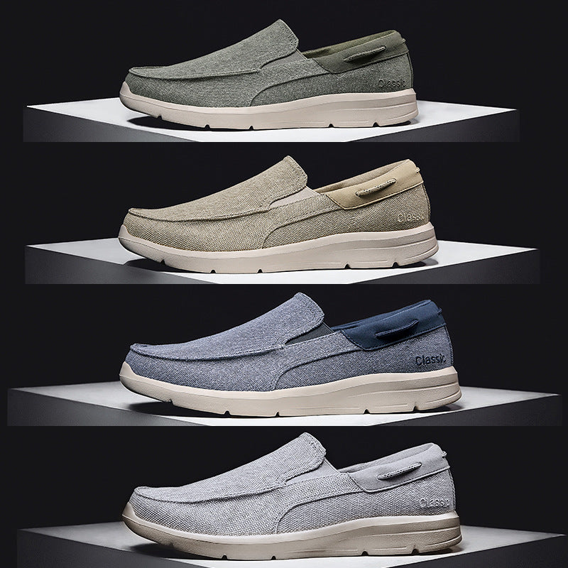 Damen Bequem Schuhe Slip-On Atmungsaktiv Komfort