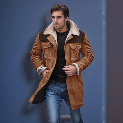 Herren Jacke Warm Gefüttert Modern Stadtstyle - BerlinGlamour