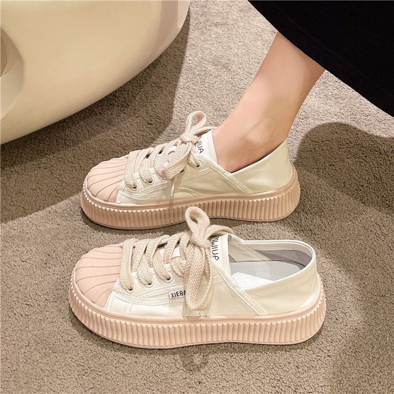 Damen Sneaker Komfortabel Stylisch Weite Schuhe