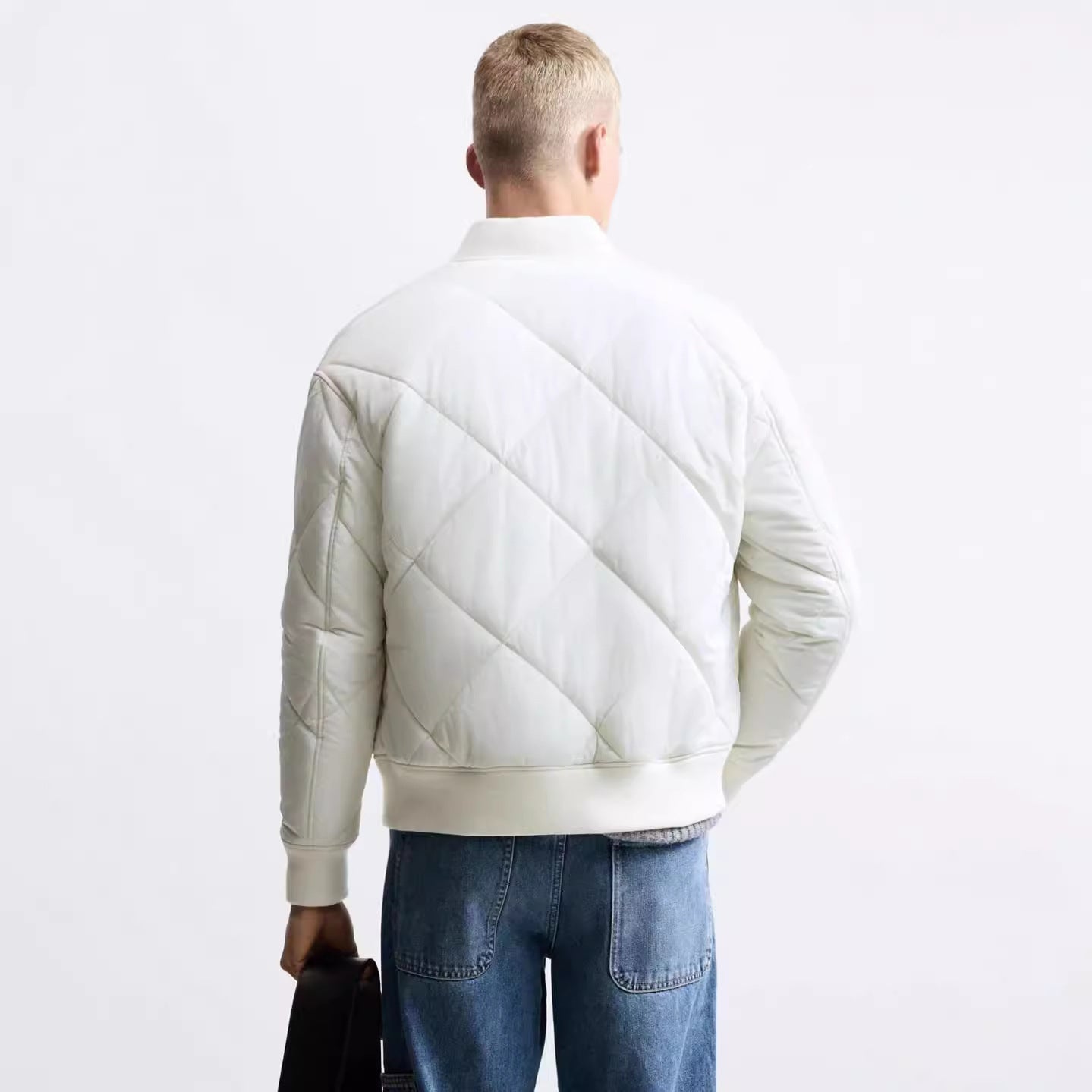Herren Steppjacke Sportlich mit Taschen