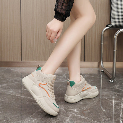 Damen Sneaker High-Top atmungsaktiv Flexibler Laufschuh