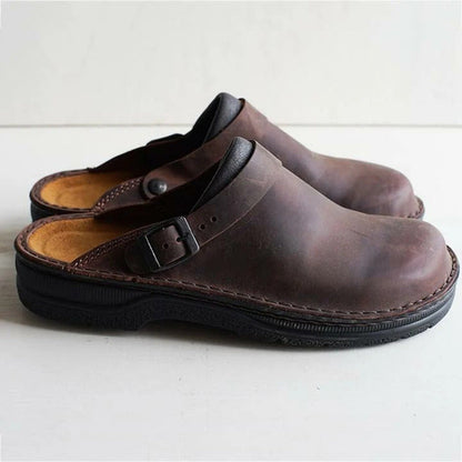 Damen Clogs Bequem Komfortabel Riemen Schuhe