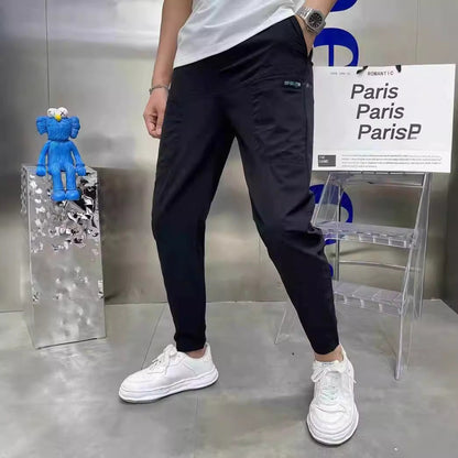 Herrenhose Freizeit Bequem Elastisch Mit Taschen - BerlinGlamour