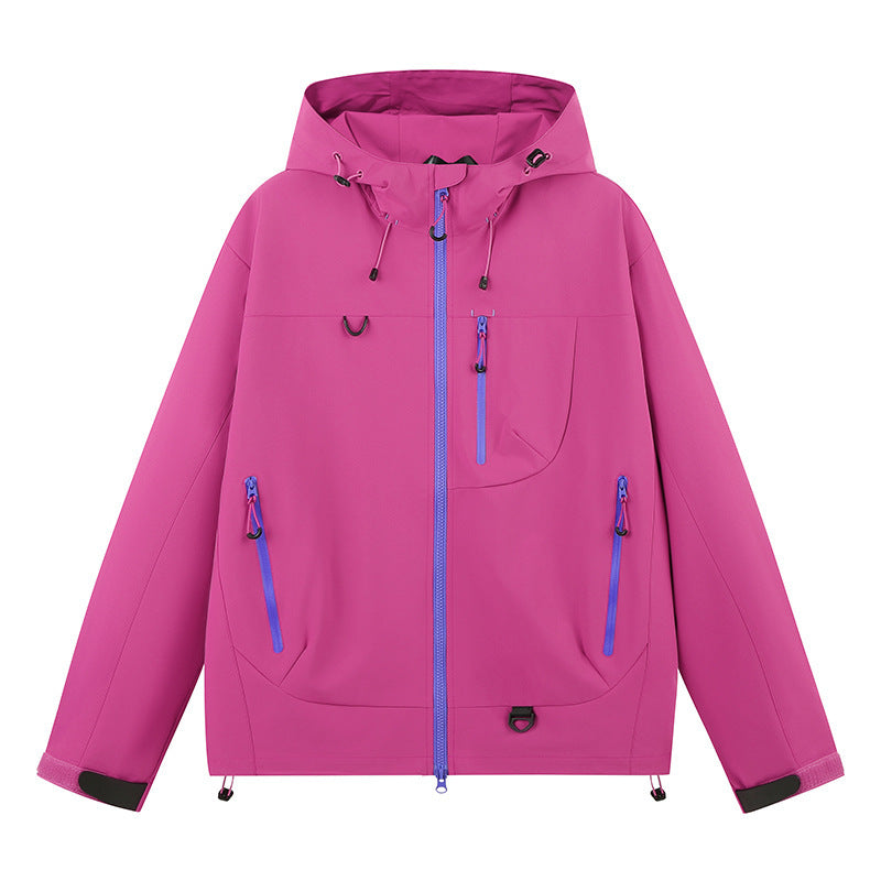Herren Outdoorjacke Wasserdicht Funktionell