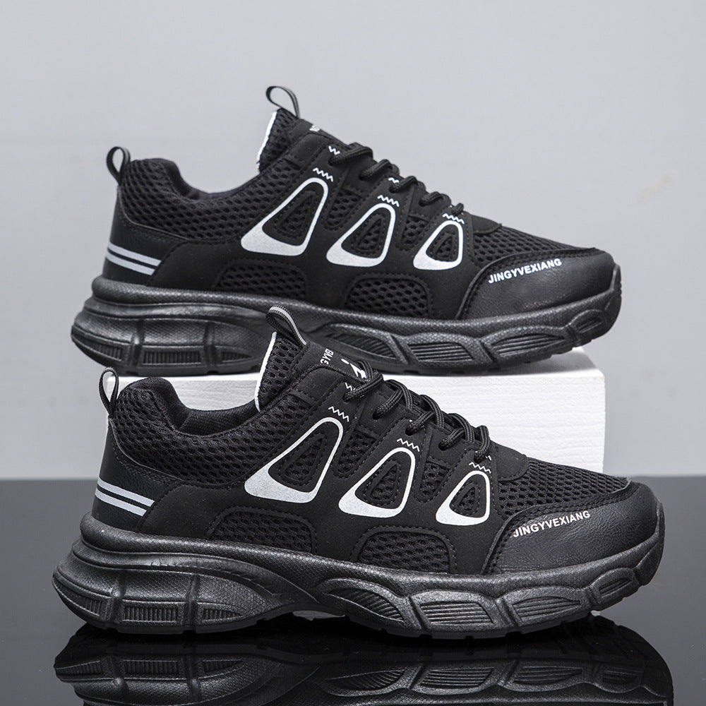 Damen Sneaker Sportlich Atmungsaktiv Rutschfest Elastisch