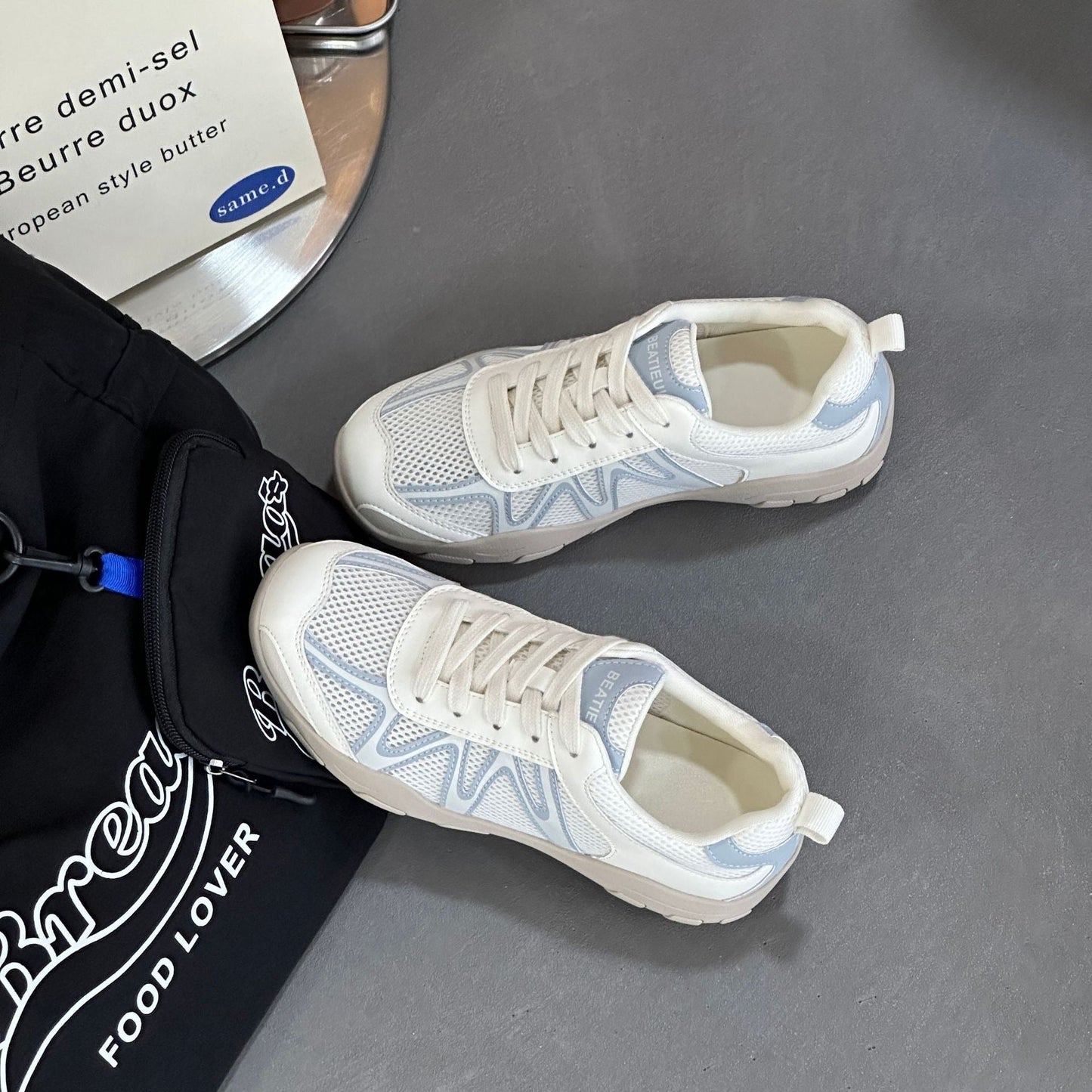 Damen Laufschuhe Atmungsaktiv Gel-Dämpfung Sport Sneaker