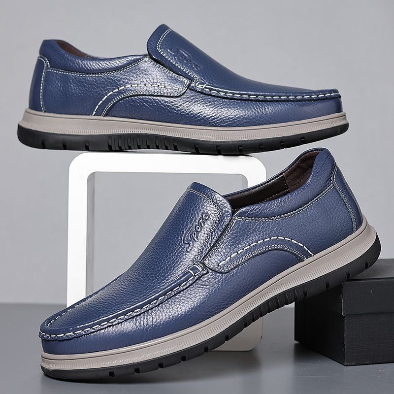 Bequeme Herren Mokassins Slip-On Schuhe Rutschfest