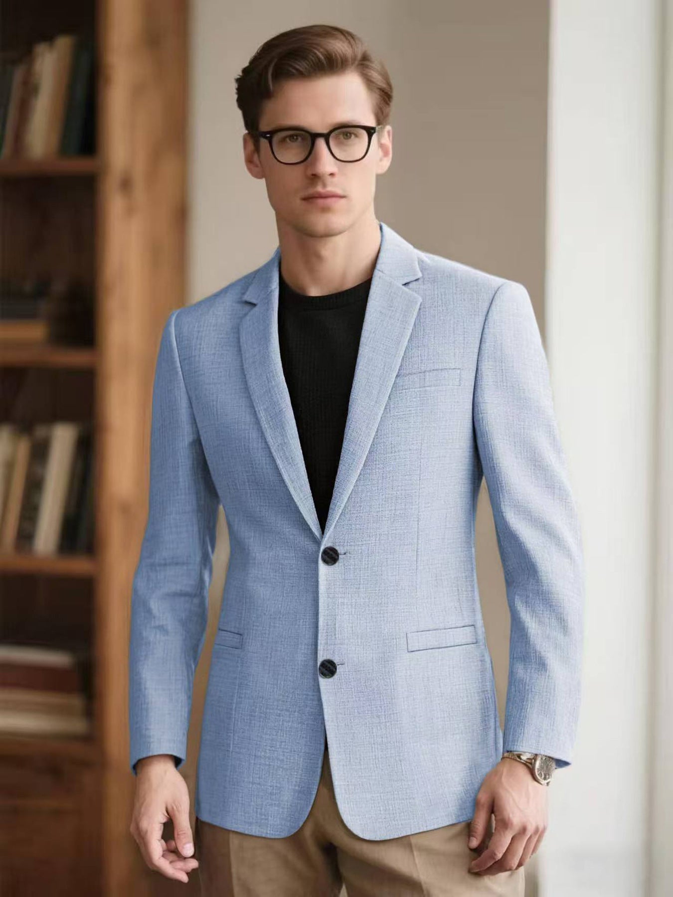 Herren Blazer Elegant Modern Schnitt Berlin Stil