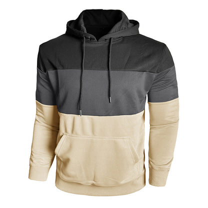 Herren Kapuzenpullover Trendig Farbblock Design Modern