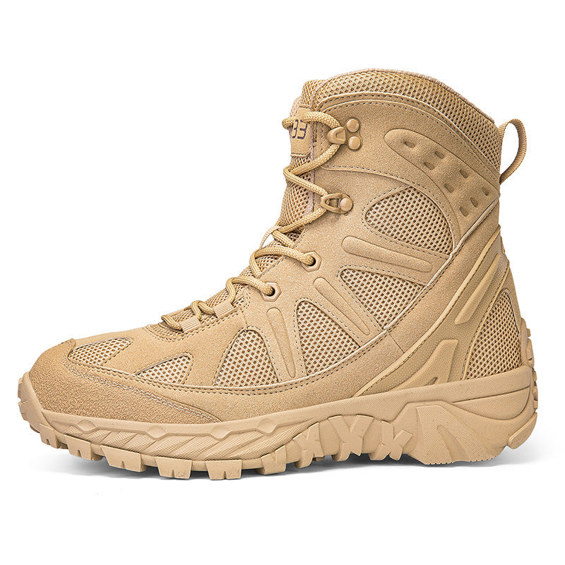 Herren Outdoor-Stiefel Wasserdicht Rutschfest Atmungsaktiv