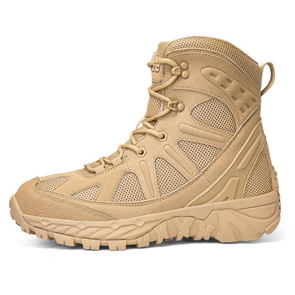 Herren Outdoor-Stiefel Wasserdicht Rutschfest Atmungsaktiv