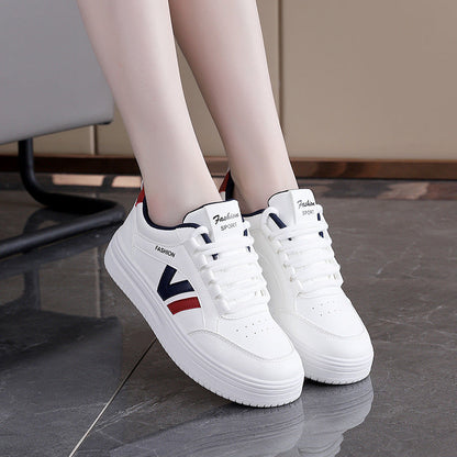 Damen Sneaker Sportlich Dicksohle Modisch