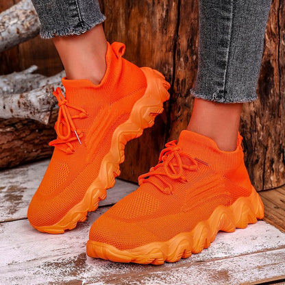 Damen Laufschuhe Sportsneaker Elastisch Rutschfest