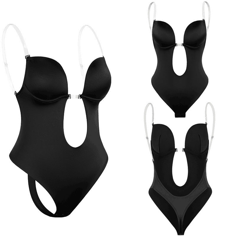 Rückenfreier Bodysuit Damen Sexy Abendwear