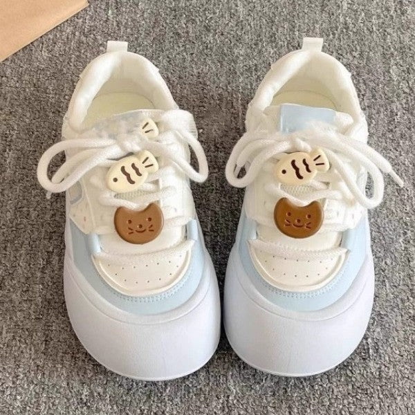 Damen Sneaker Tiermuster Komfort Schuhe Frauen