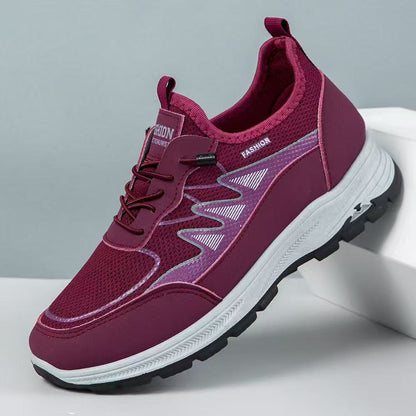 Damen Laufschuhe Sport Mesh Atmungsaktiv Rutschfest